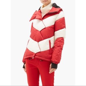 SOLD Perfect Moment two-tone down ski jacket